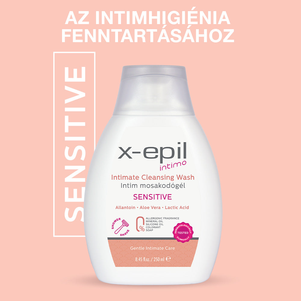 X-Epil Intimo Intim mosakodógél – Sensitive 250ml