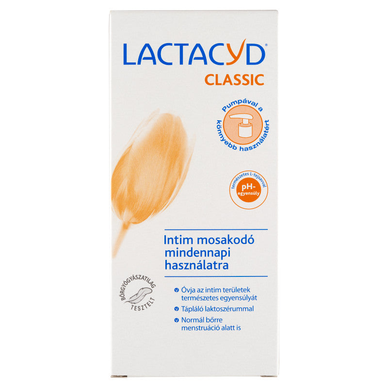 Lactacyd Classic intim mosakodó mindennapi használatra 200 ml