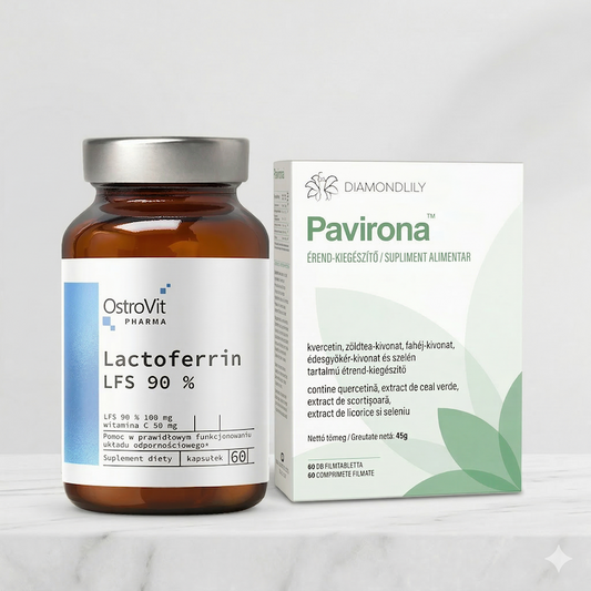 Pavirona és Pharma Lactoferrin - extra védelem az immunrendszernek