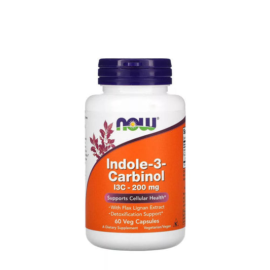 Now Foods Indole-3-Carbinol (I3C) 200 mg (60 Veg Kapszula)