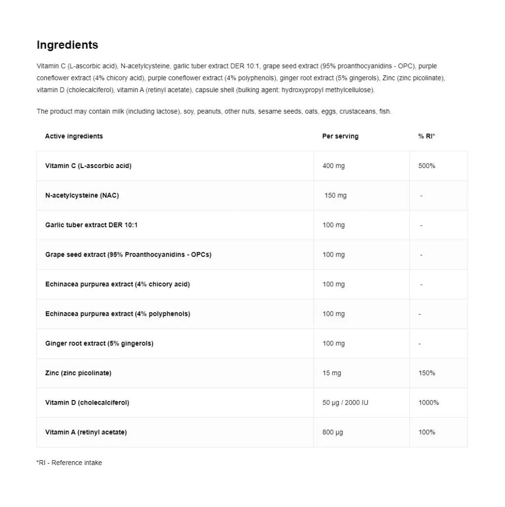 OstroVit Pharma Immune Aid (90 Kapszula)