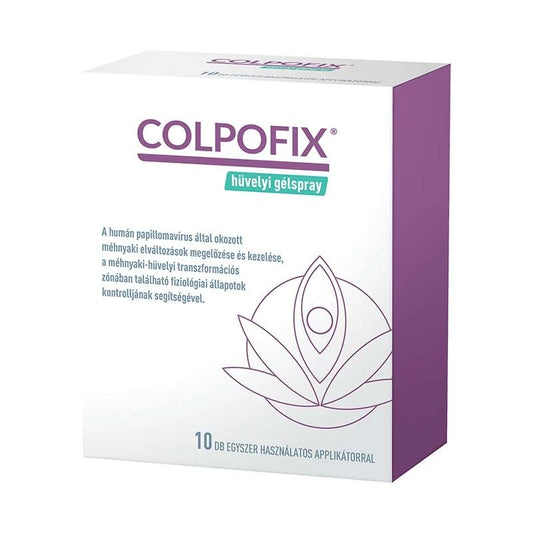 Colpofix hüvelyi gélspray 20ml - a HPV által okozott méhnyaki elváltozások megelőzésére és kezelésére