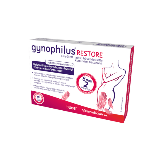 gynophilus RESTORE (2 db hüvelytabletta)