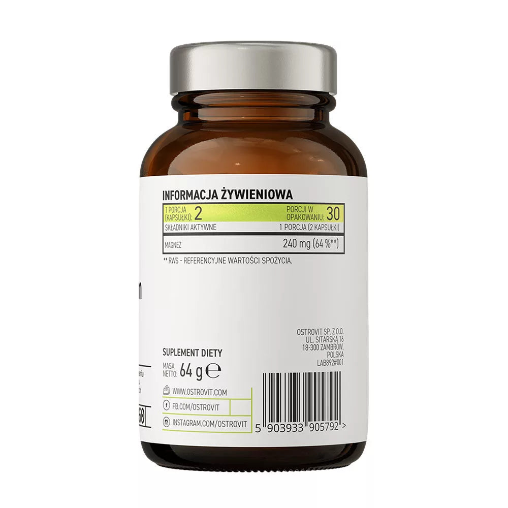 OstroVit Pharma Magnézium Citrát (60 Kapszula)