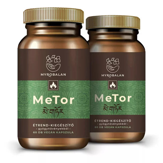 Myrobalan MeTor DUO pack gyulladáscsökkentő gyógynövény komplex 2x60 kapszula