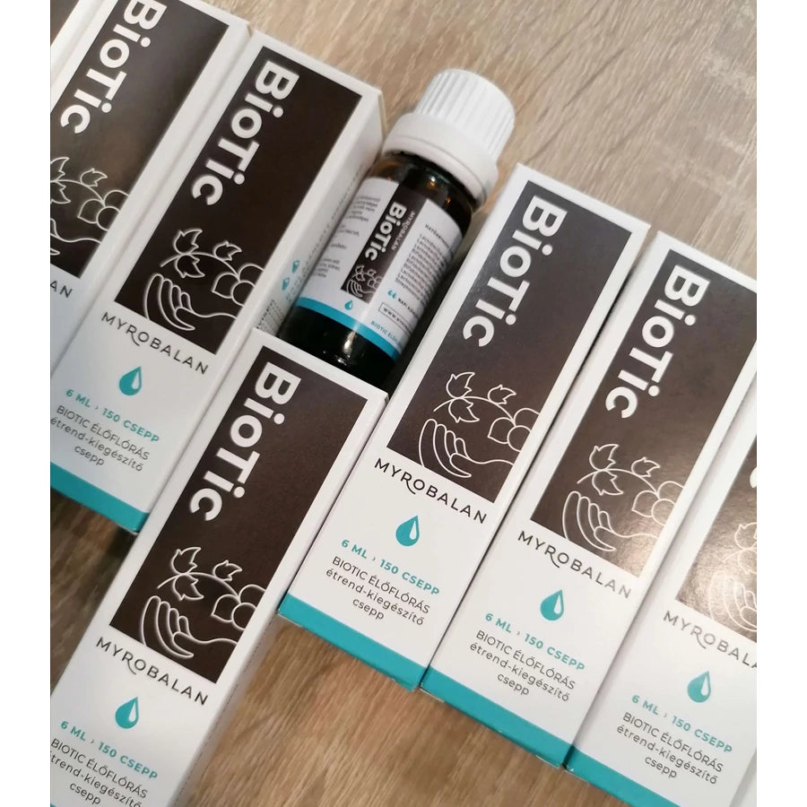 Myrobalan BioTic-probiotikum élőflórás étrend-kiegészítő csepp 10-féle baktériumtörzzsel